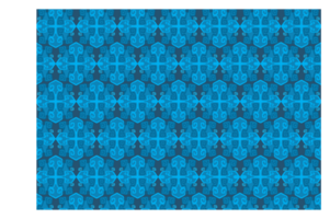 Blue Ornament Pattern Background png