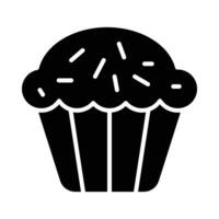 Muffin Vector Glyph Icon For Personal And Commercial Use.