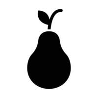 Pear Vector Glyph Icon For Personal And Commercial Use.