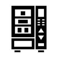 Vending Machine Vector Glyph Icon For Personal And Commercial Use.