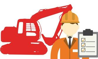 construction site vector illustration