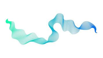 Abstract backdrop with wave gradient lines vector