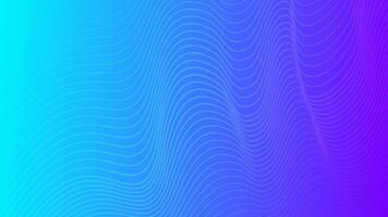 Modern colorful gradient background with wavy lines vector