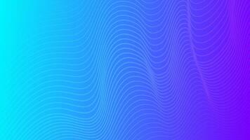 Modern colorful gradient background with wavy lines vector