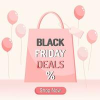 black friday deals vector