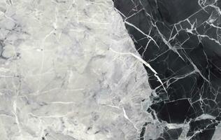 Close up of black marble textured background photo