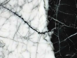 Close up of black marble textured background photo