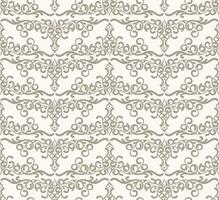 Seamless pattern with damask ornament. Elegant classic background for textile, fabric, wallpaper, wrapping, ceramic tile, fashion. vector