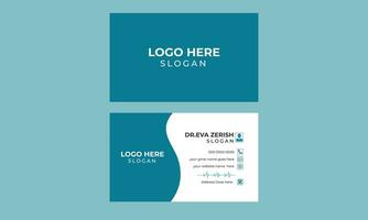 Business Card - Creative and Clean Modern Business Card Template vector Pro Vector