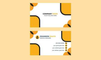 Elegant business card template Free Vector