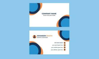 Business Card Template vector