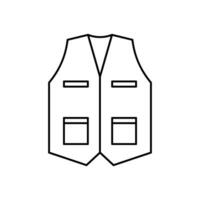 Vest icon vector design templates simple and modern