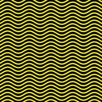 antecedentes con amarillo ondulación líneas en negro foto