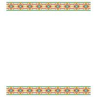 Black History Month Ethnic Pattern and Frame Element Design Collection vector