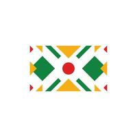 Black History Month Ethnic Pattern and Frame Element Design Collection vector