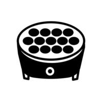 Takoyaki Maker icon in vector. Illustration vector