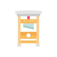 Guillotine icon in vector. Illustration vector