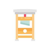 Guillotine icon in vector. Illustration vector