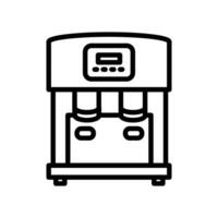 Ice Maker icon in vector. Illustration vector