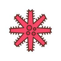 Sea Urchin icon in vector. Illustration vector