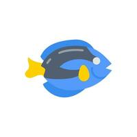 Blue Tang icon in vector. Illustration vector