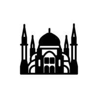 Agia Sophia icon in vector. Illustration vector