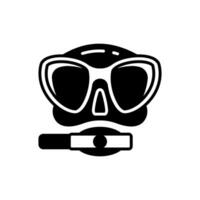 Diving Mask icon in vector. Illustration vector