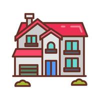 House icon in vector. Illustration vector
