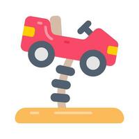 Playground Car icon in vector. Illustration vector