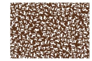 rådjur silhuett mönster bakgrund png