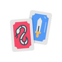 tarot magia icono en vector. ilustración vector