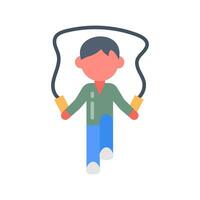 Jump Rope icon in vector. Illustration vector