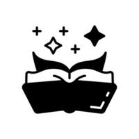 Magic Book icon in vector. Illustration vector