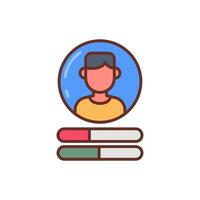 Influencer Profile icon in vector. Illustration vector