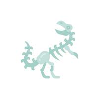 Dinosaur Skeleton icon in vector. Illustration vector