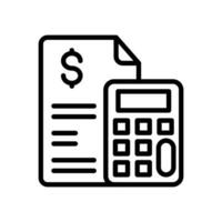 Price Calculation Icon in vector. illustration vector