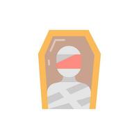 Mummy icon in vector. Illustration vector