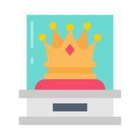 Crown icon in vector. Illustration vector