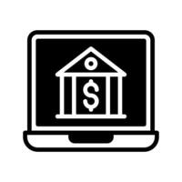 Internet Banking icon in vector. Illustration vector