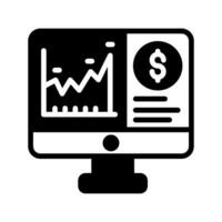 Stock Market icon in vector. Illustration vector