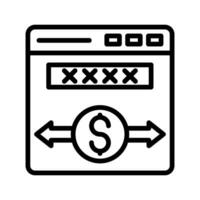 Safe Transfer icon in vector. Illustration vector