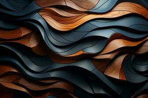 Luxury wall texture background with seamless pattern AI Generated photo