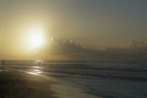 sunset baltic landscape photo