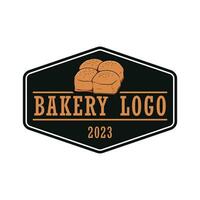 bakery logo design template vector