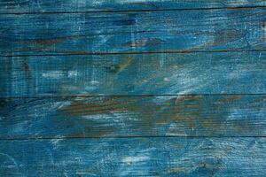 Old wood texture background, surface with old natural colored wood, top view. Grain table surface. photo