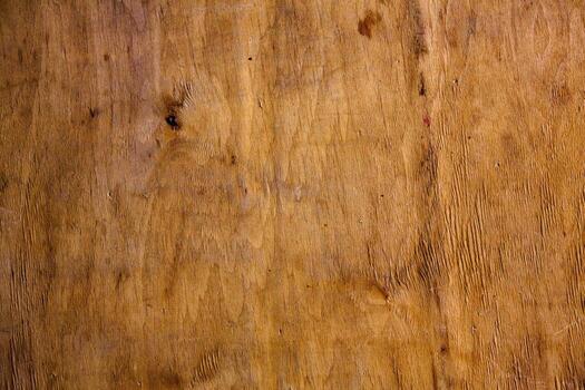 Old wood texture background, surface with old natural colored wood, top view. Grain table surface. photo