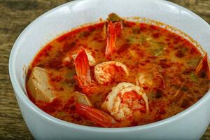 Tom yam soup photo