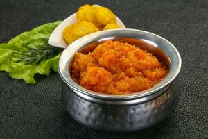 Zucchini squash caviar photo