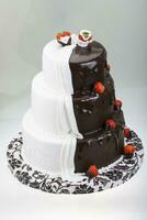 Big wedding cake photo