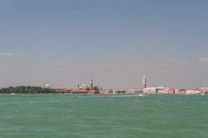 view of San Giorgio island, Venice, Italy photo